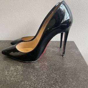 Christian Louboutin Pigalle patent leather pumps